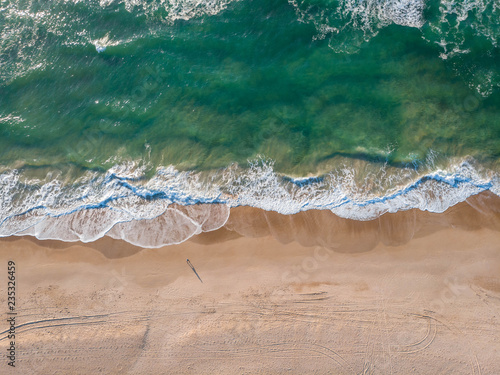 Drone beach florianopolis photo