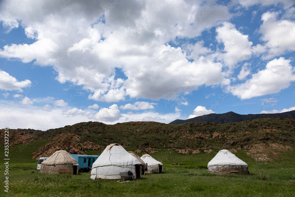 Jurtencamp Tuura Suu in Kirgistan