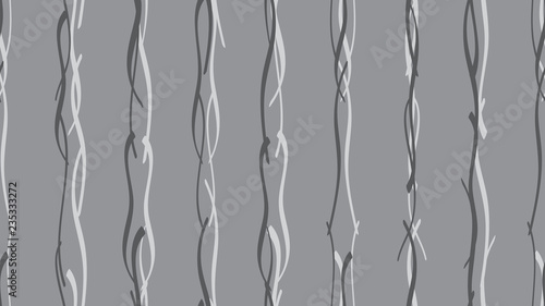 Easy pattern from smooth wavy color lines. The element of creative design for packaging, tiles, textiles, wallpapers, covers, cards, corporate identity. Light calligraphic waves.