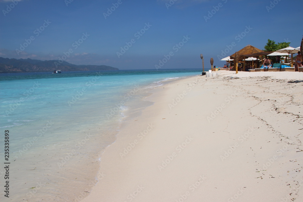 Traumstrand auf den Gili Inseln Traumstrand auf den Gili Inseln