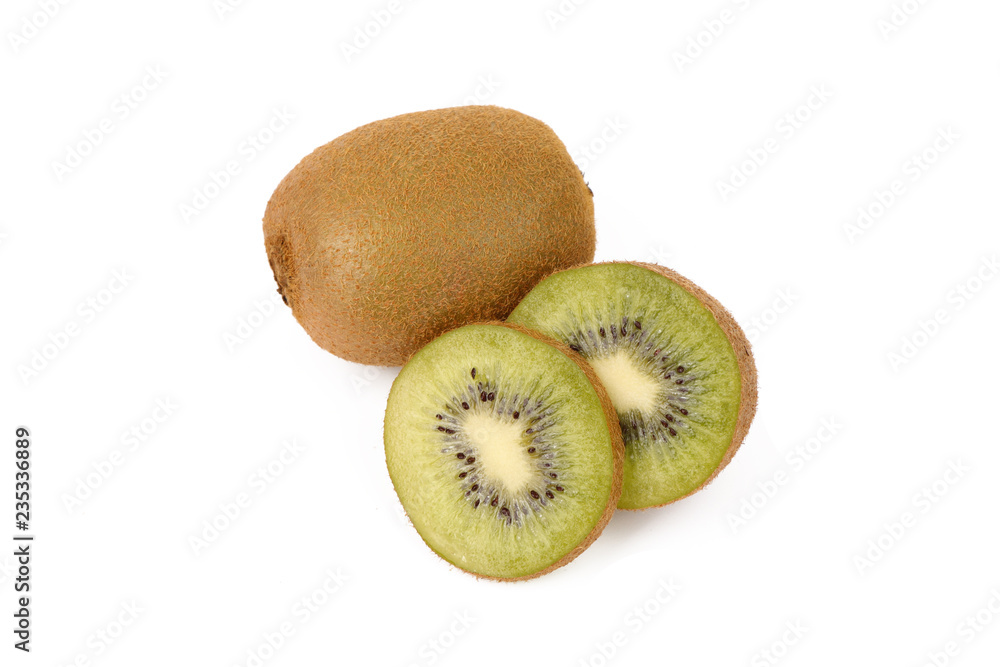 kiwi fruit - fresh sliced kiwis isolated on white kiwi fruit - fresh sliced kiwis isolated on white
