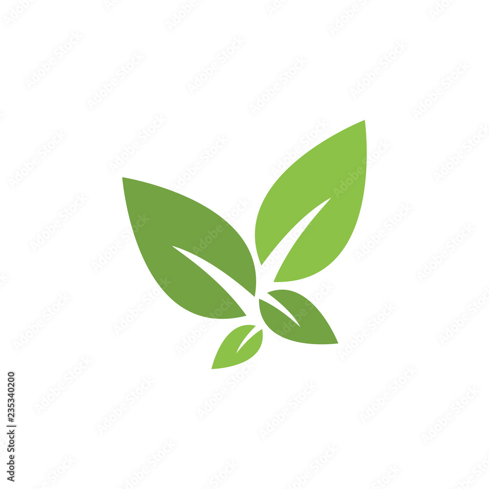 Leaf agriculture graphic design template vector illustration