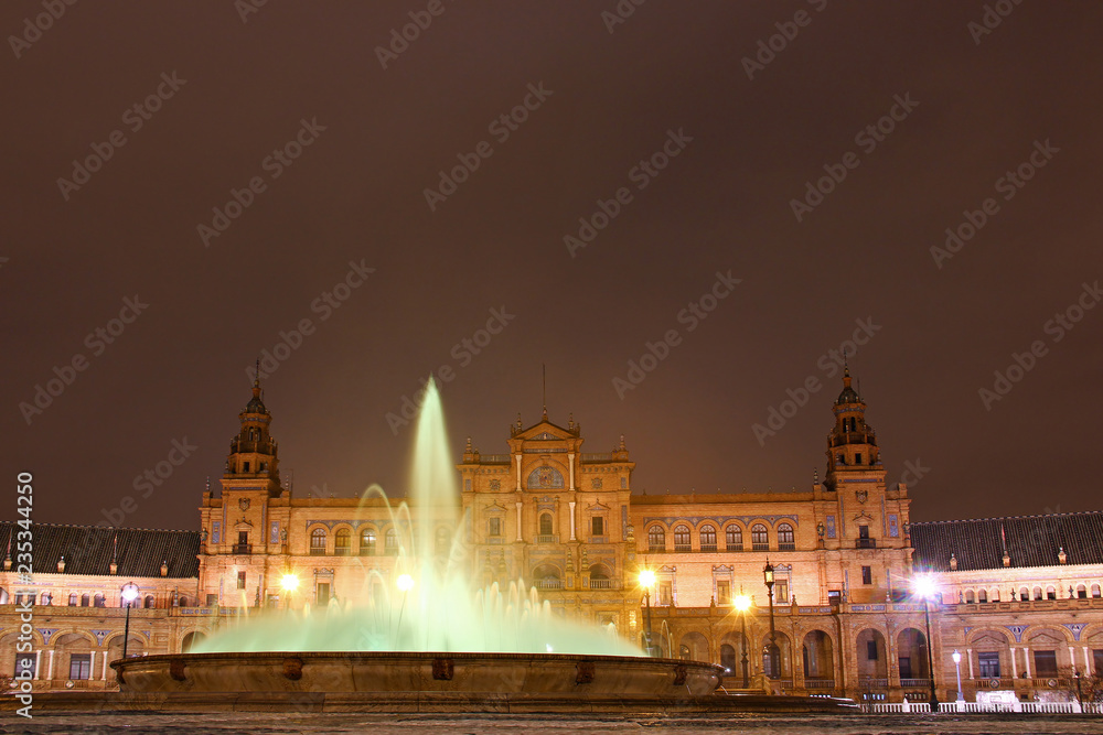 Obraz premium Plaza de Espana (Spain square), Seville, Spain