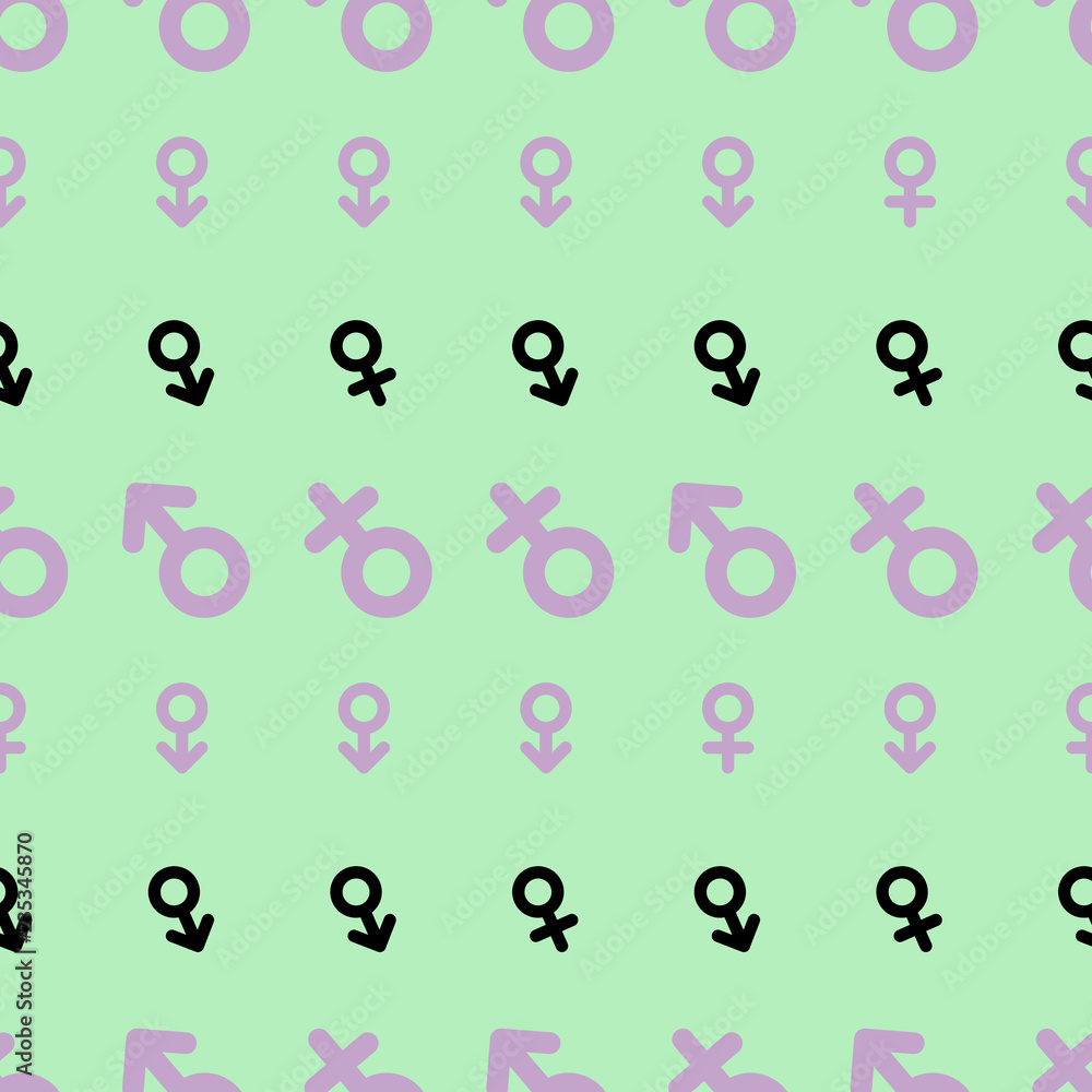 Seamless abstract hand drawn sign of male or female, artistic for graphic design. Concept, style, shape & backdrop. Seamless abstract hand drawn sign of male or female, artistic for graphic design. Concept, style, shape & backdrop.