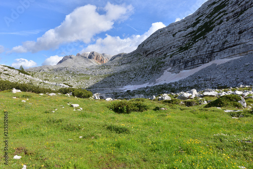 Landscape of italian alps