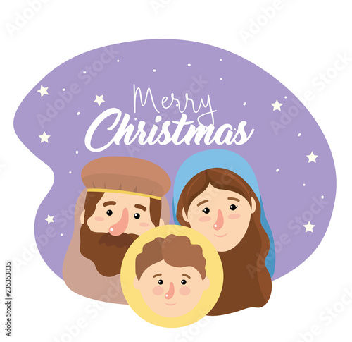 joseph and mary with jesus to happy epiphany