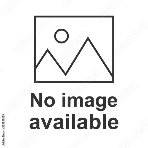 No image available icon. Flat, vector illustration.