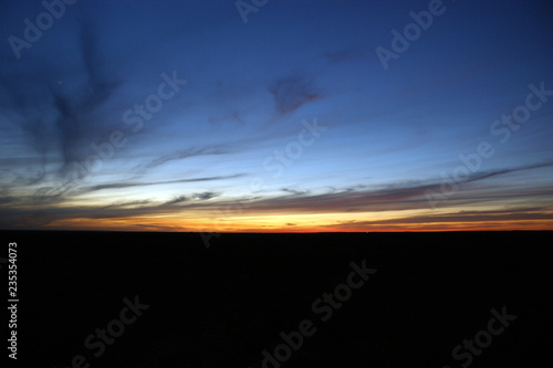 Laredo Texas Sunset at the Ranch