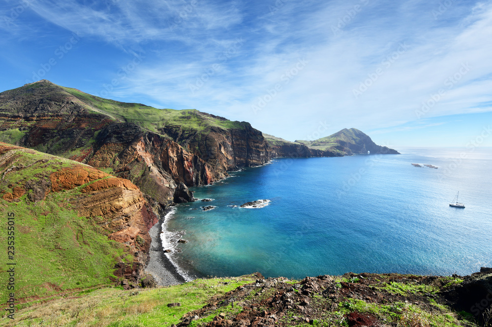 Landscape of Madeira island - Ponta de sao Lourenco Landscape of Madeira island - Ponta de sao Lourenco