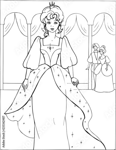 Coloring the Beautiful Princess 11