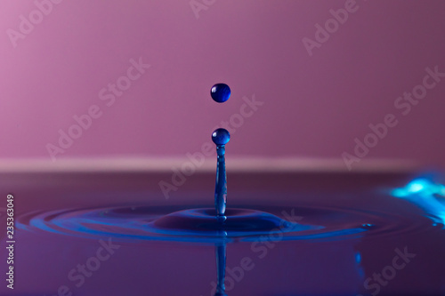 Pink Water Droplet