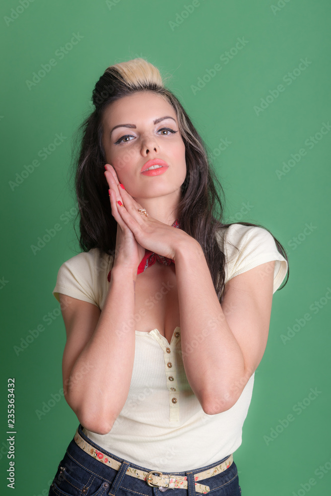 portrait of a sensual girl portrait of a sensual girl
