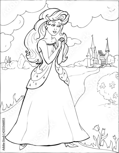 Coloring the Beautiful Princess 26