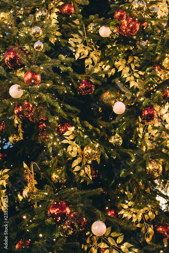  Close-Up Of Decorated Christmas Tree