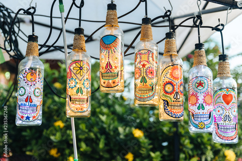 Decorated bottles