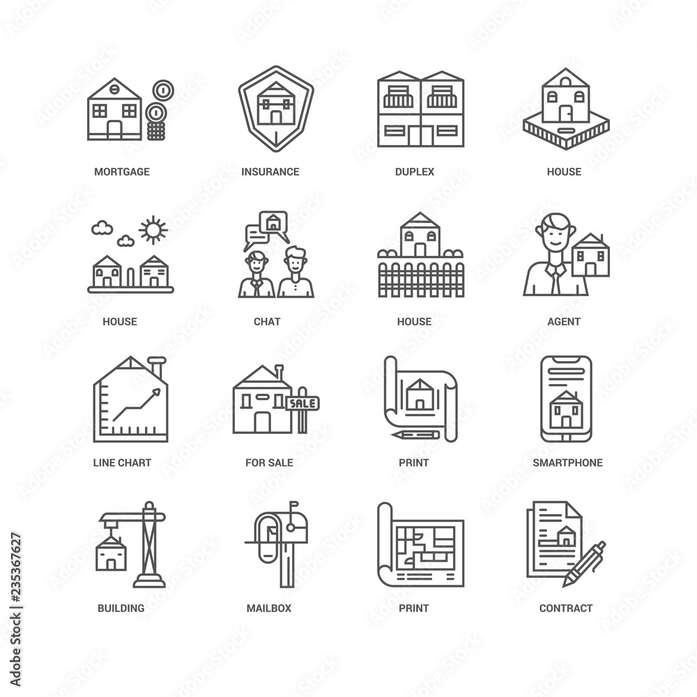 Simple Set of 16 Vector Line Icon. Contains such Icons as Contra Simple Set of 16 Vector Line Icon. Contains such Icons as Contra