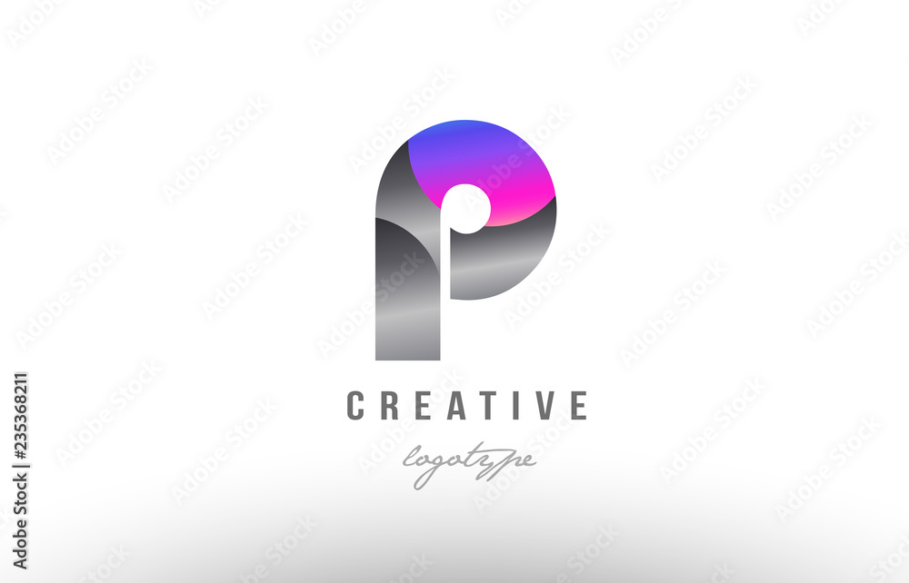 p silver grey metal metallic gradient alphabet letter logo icon design p silver grey metal metallic gradient alphabet letter logo icon design