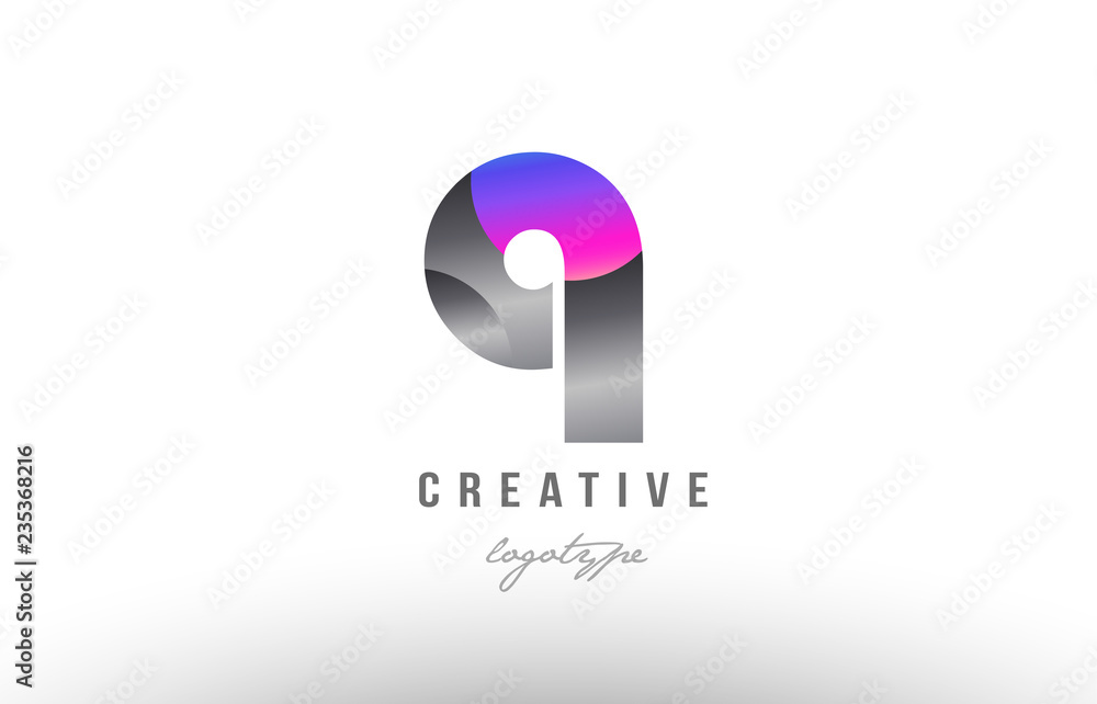 q silver grey metal metallic gradient alphabet letter logo icon design q silver grey metal metallic gradient alphabet letter logo icon design