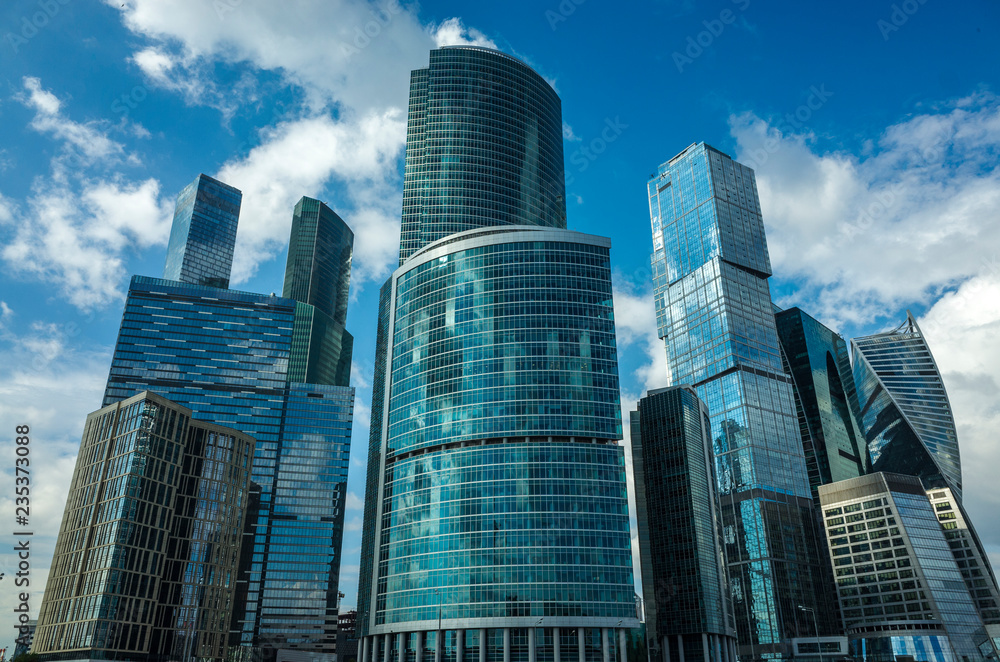 Building of the Trade and Financial Center Moscow-City, Moscow, Russia Building of the Trade and Financial Center Moscow-City, Moscow, Russia