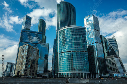 Building of the Trade and Financial Center Moscow-City  Moscow  Russia