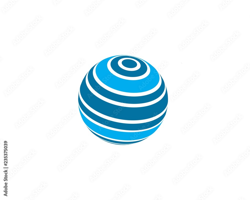 Globe Business vector logo template