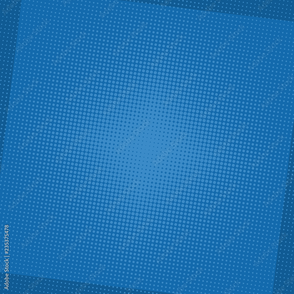 Comic blue background. Halftone dot pop art retro style Comic blue background. Halftone dot pop art retro style