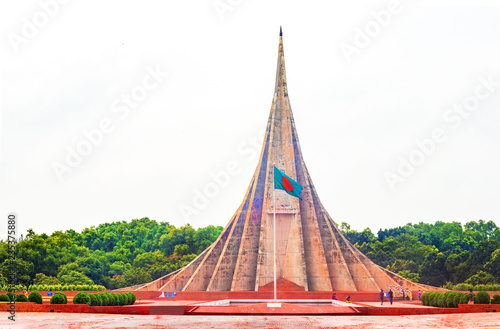 National Martyrs' Memorial is the national monument of Bangladesh photo