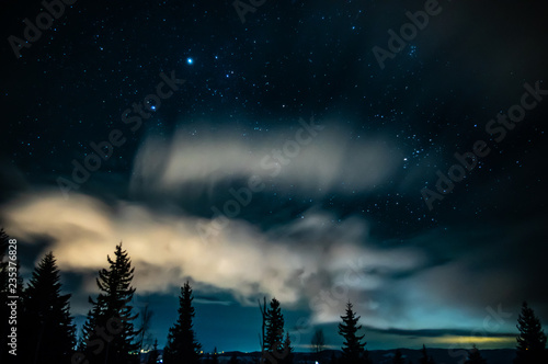 Wallpaper Mural Starry night in the Carpathians Torontodigital.ca