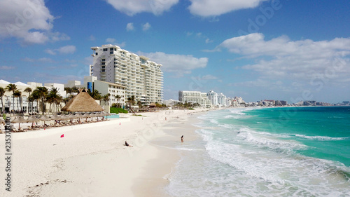 Beach in Cancun, Mexico