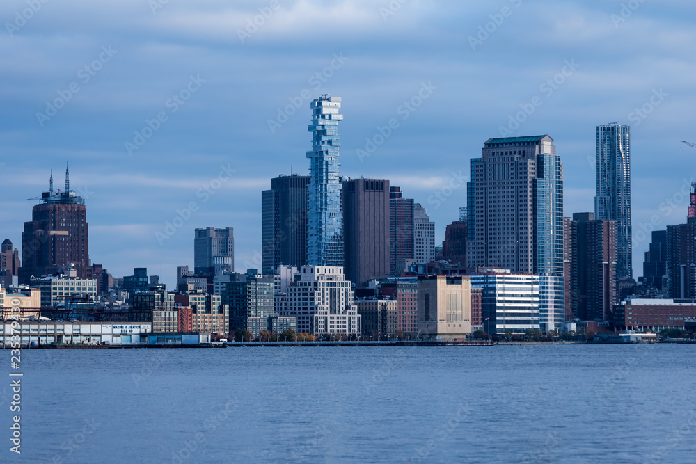 New York City view from Hoboken, NJ