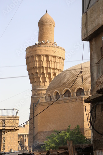minaret of mosque in Baghdad