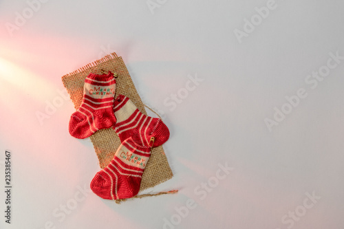Merry Christmas Stocking Ornaments