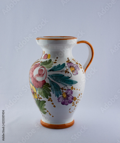 Ceramic Italian water jug