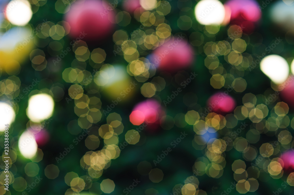 Multicolored defocused bokeh lights background Multicolored defocused bokeh lights background