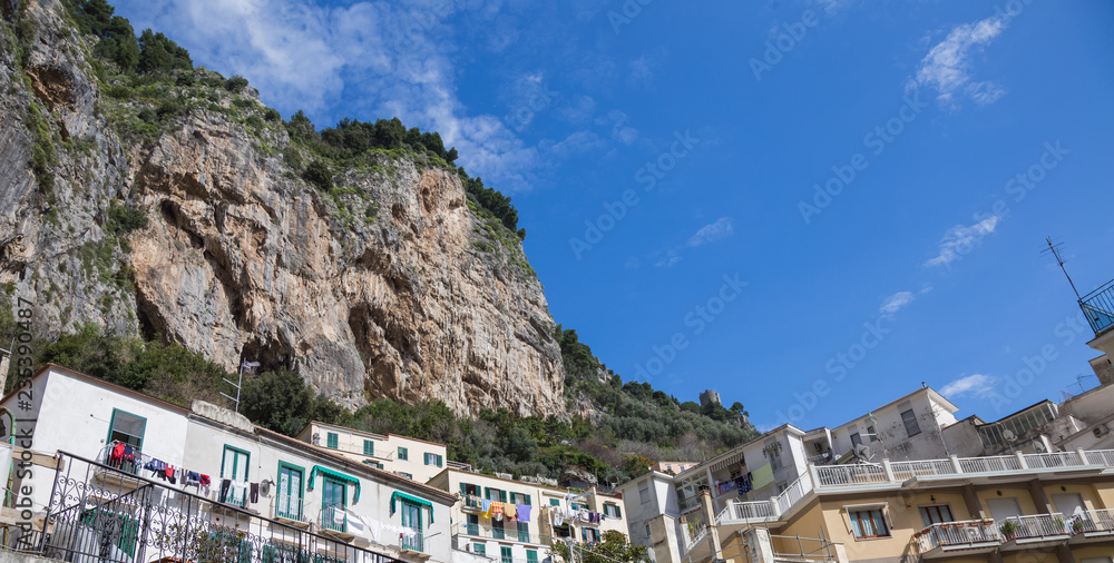 Detail of the Amalfi lanes