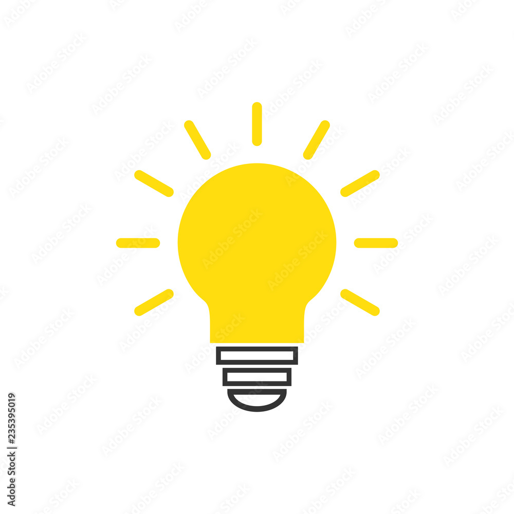 Light Bulb icon. Light Bulb line icon vector. Light Bulb icon. Light Bulb line icon vector.