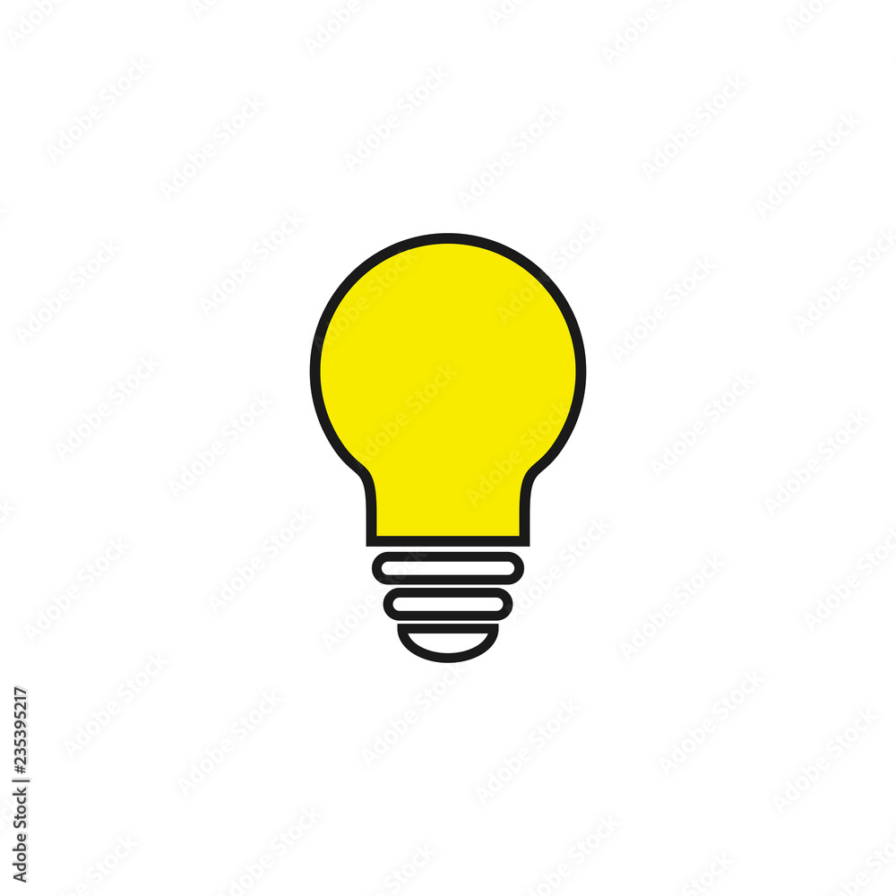 Light Bulb icon. Light Bulb line icon vector. Light Bulb icon. Light Bulb line icon vector.