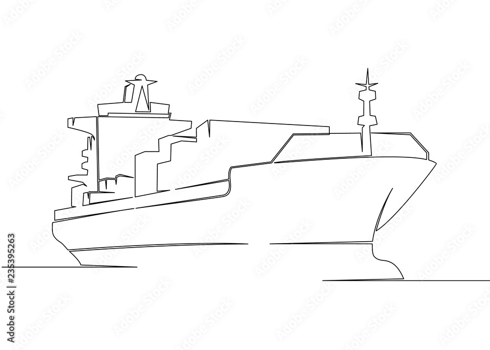 cargo transport ship