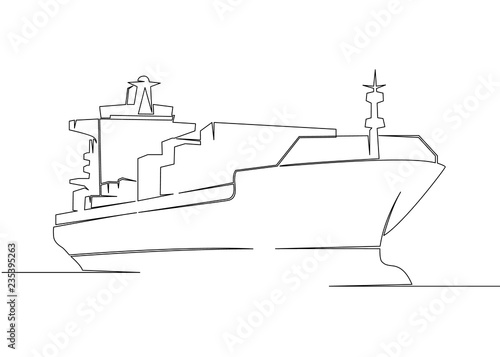 cargo transport ship