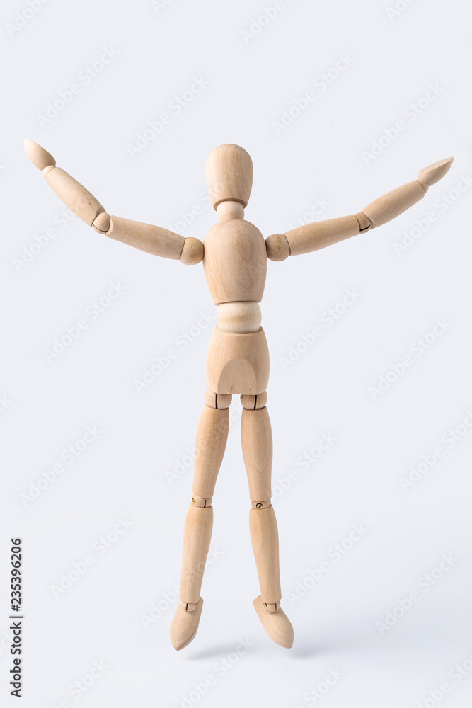 wooden mannequin with open arm gesture wooden mannequin with open arm gesture