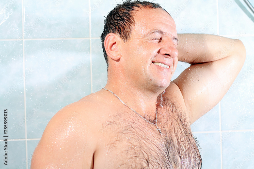 man in the shower man in the shower