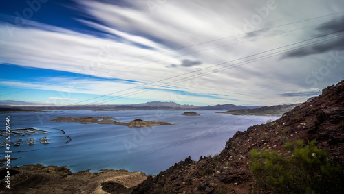 views at lake mead nevada near hoover dam