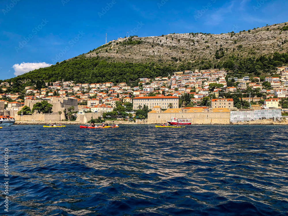 Dubrovnik from the sea