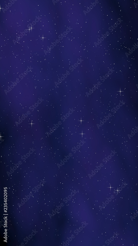 Fototapeta premium Colorful and beautiful space background. Outer space. Starry outer space texture. 3D illustration