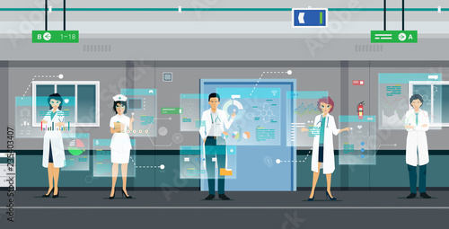 Doctors are using digital monitors to diagnose diseases.