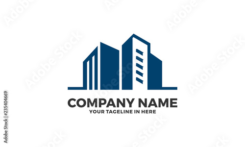 Building Apartment Real Estate Logo Template