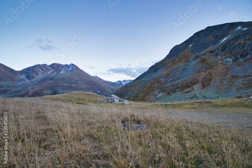 Steppe in den Alpen