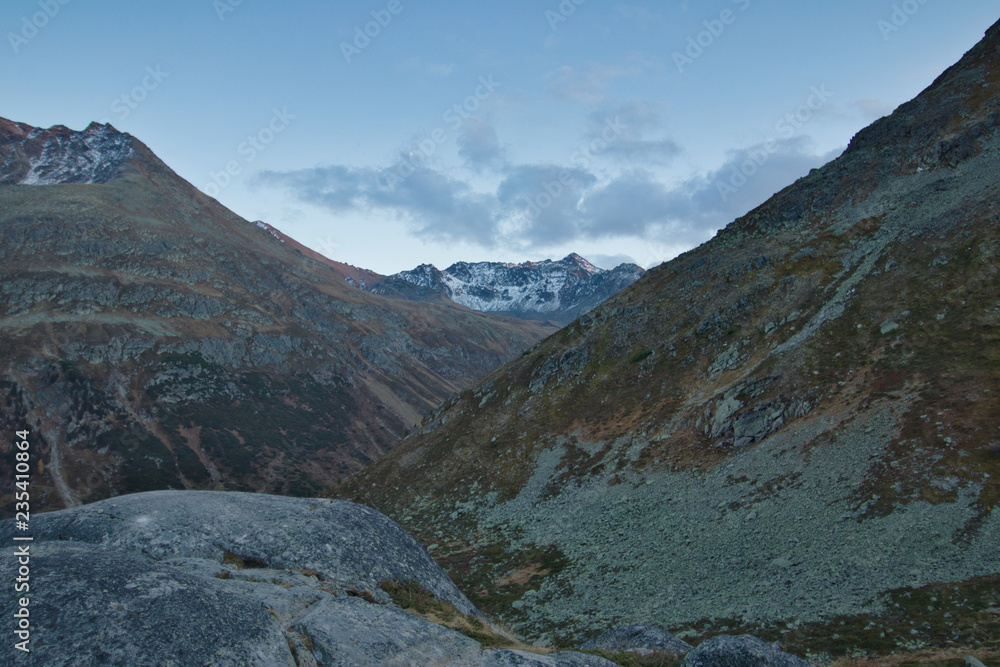 Wanderung in den Schweizer Alpen