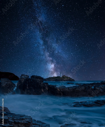 Vibrant Milky Way composite...