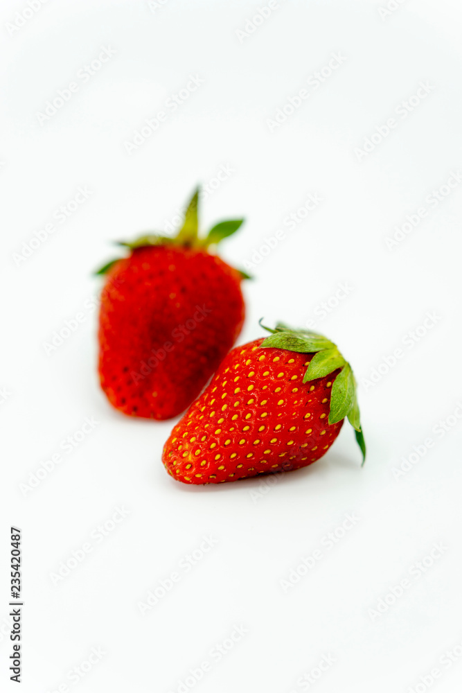 Strawberry isolated on white background. Strawberry isolated on white background.